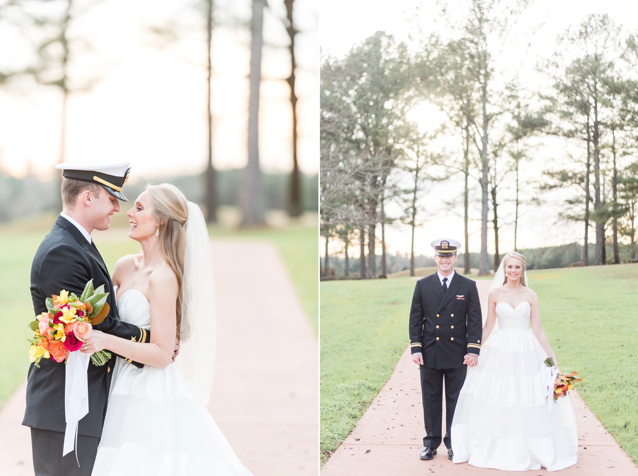 American Village Ballroom Jewel Tone Military Wedding - Birmingham Alabama Photographers_0032.jpg