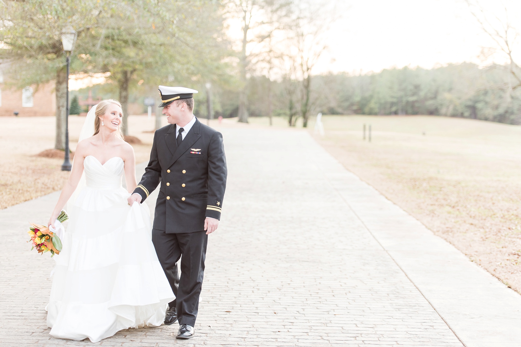 American Village Ballroom Jewel Tone Military Wedding - Birmingham Alabama Photographers_0035.jpg