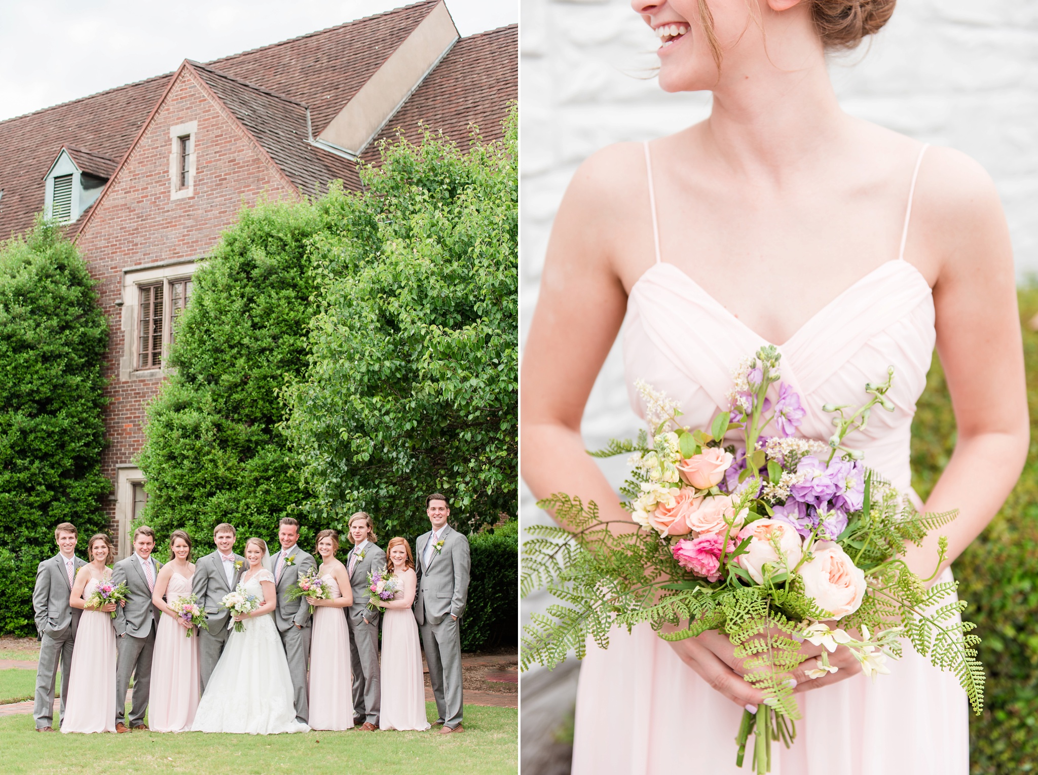 Briarwood Caroline House Blush Spring Garden Wedding | Birmingham Alabama Wedding Photographers_0037.jpg