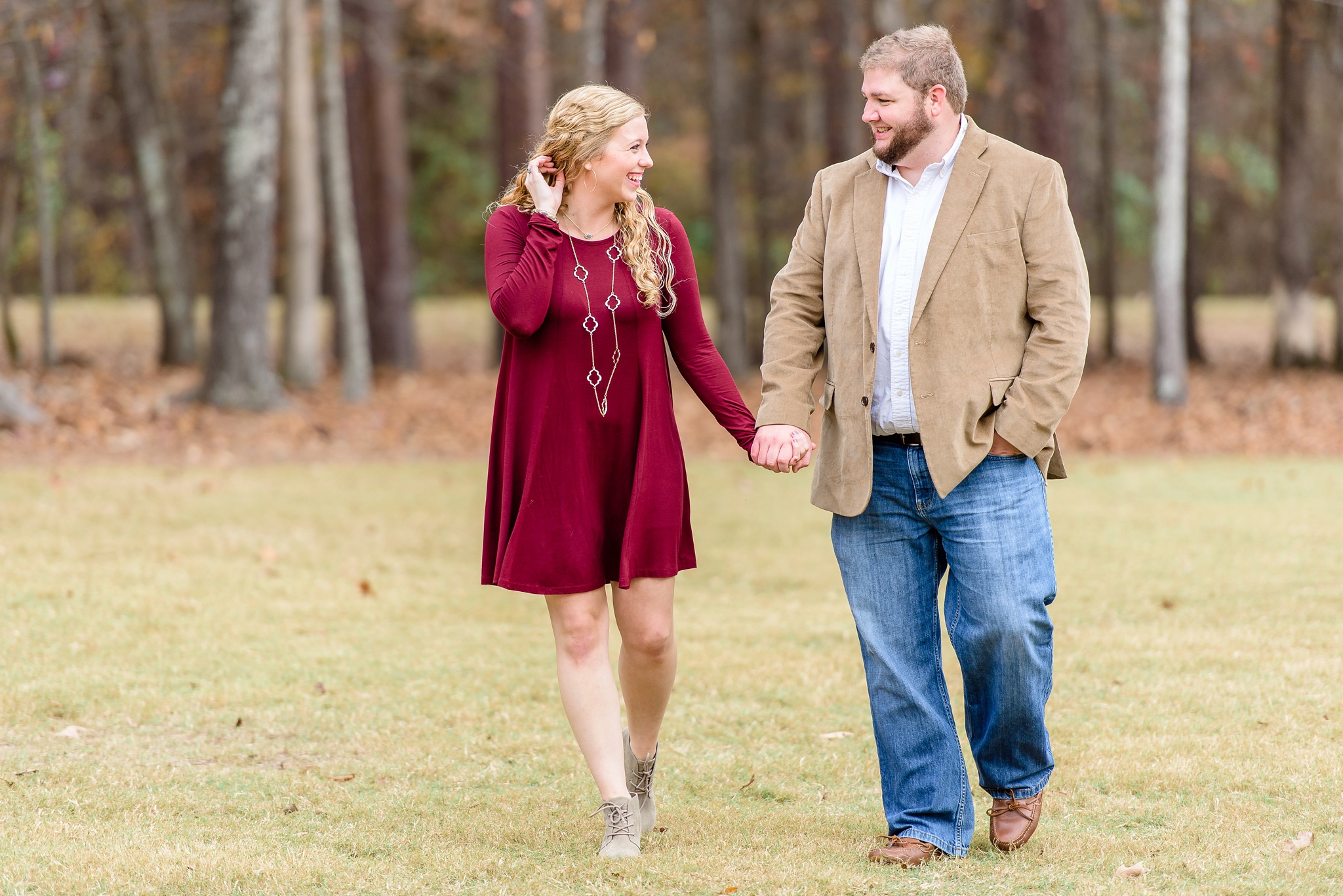 Hoover Preserve Moss Rock Fall Engagement Session | Birmingham Alabama Wedding Photographers_0004.jpg