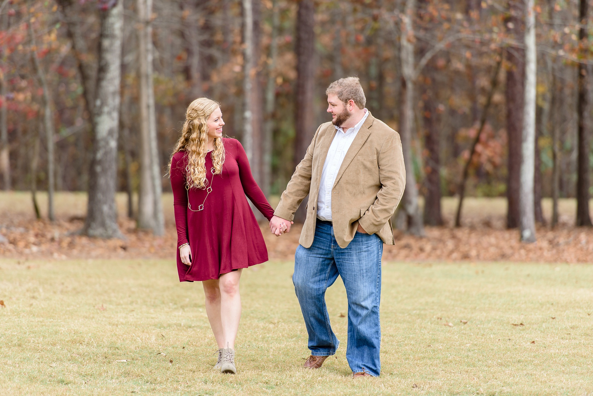 Hoover Preserve Moss Rock Fall Engagement Session | Birmingham Alabama Wedding Photographers_0006.jpg