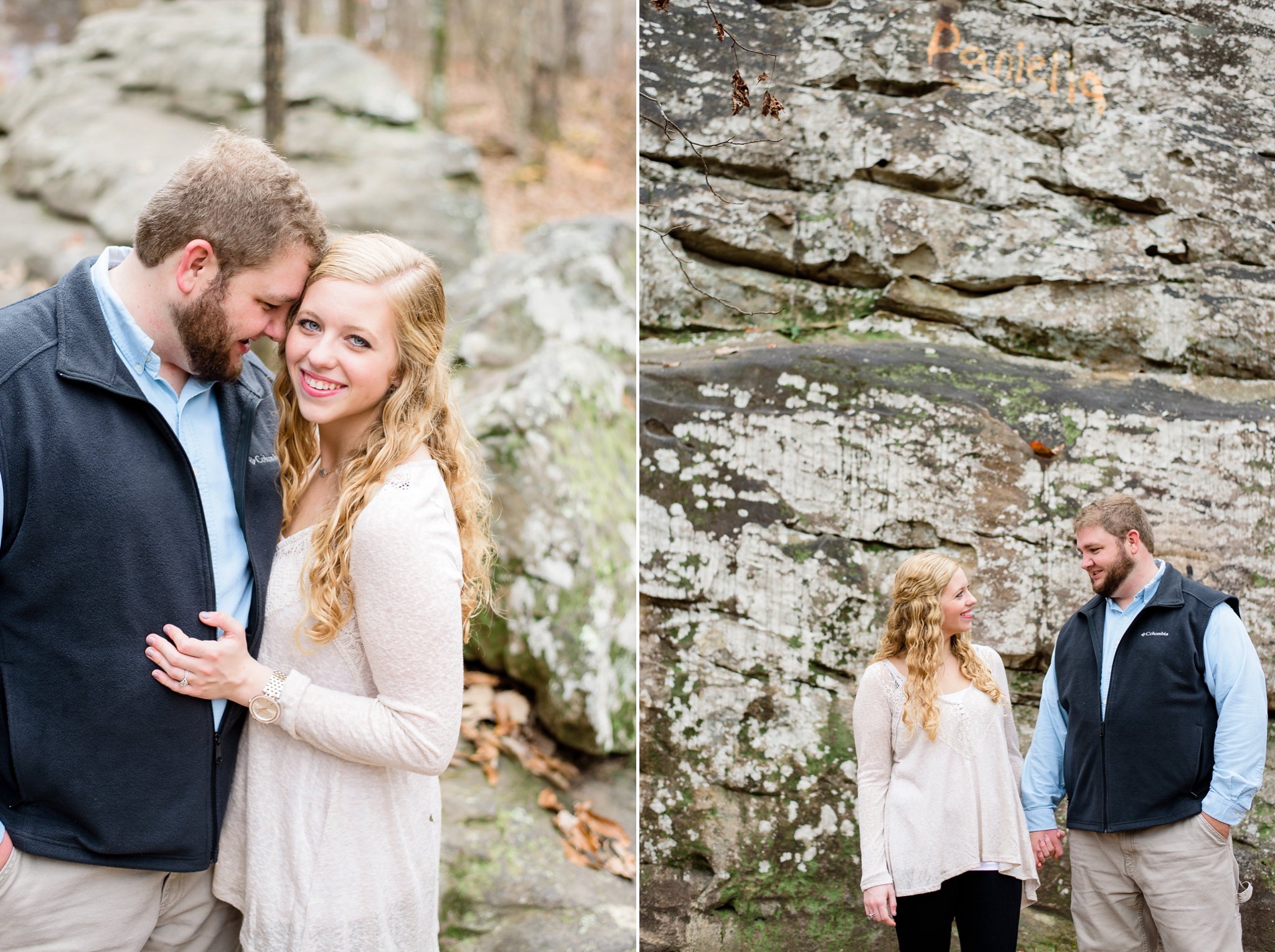 Hoover Preserve Moss Rock Fall Engagement Session | Birmingham Alabama Wedding Photographers_0013.jpg