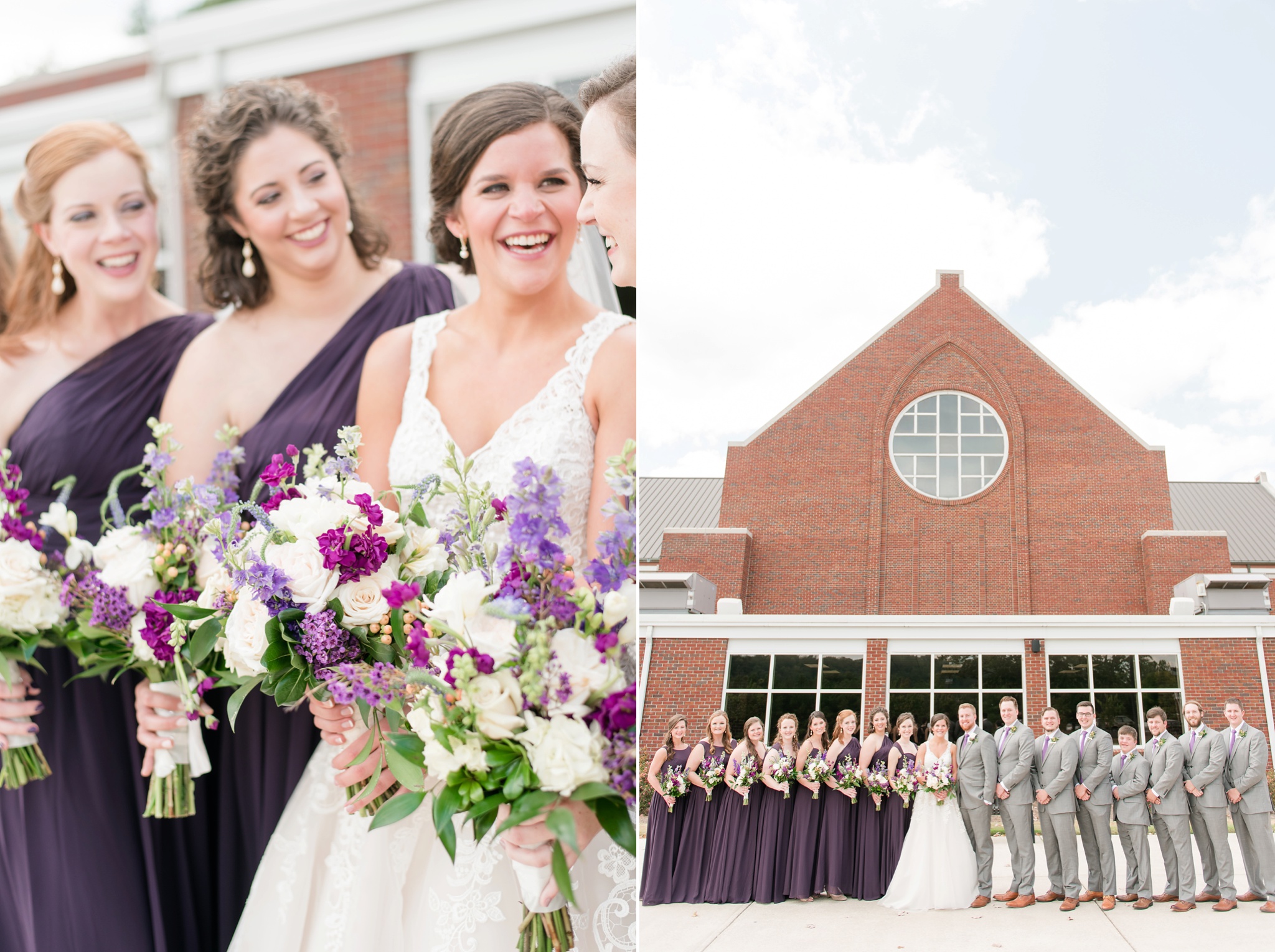 Classic Purple and Gray Church Wedding | Birmingham Alabama Wedding Photographers_0042.jpg