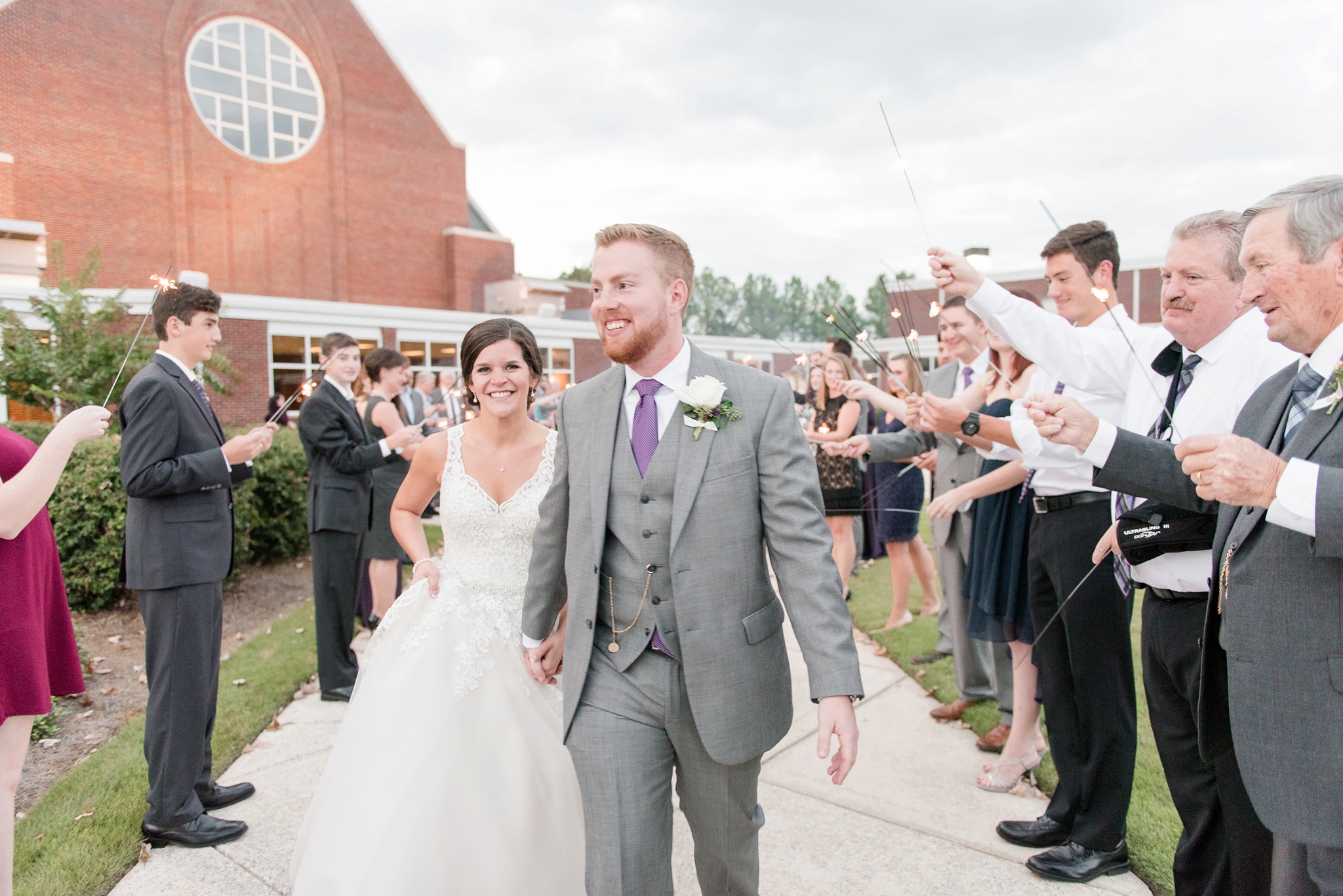 Classic Purple and Gray Church Wedding | Birmingham Alabama Wedding Photographers_0057.jpg