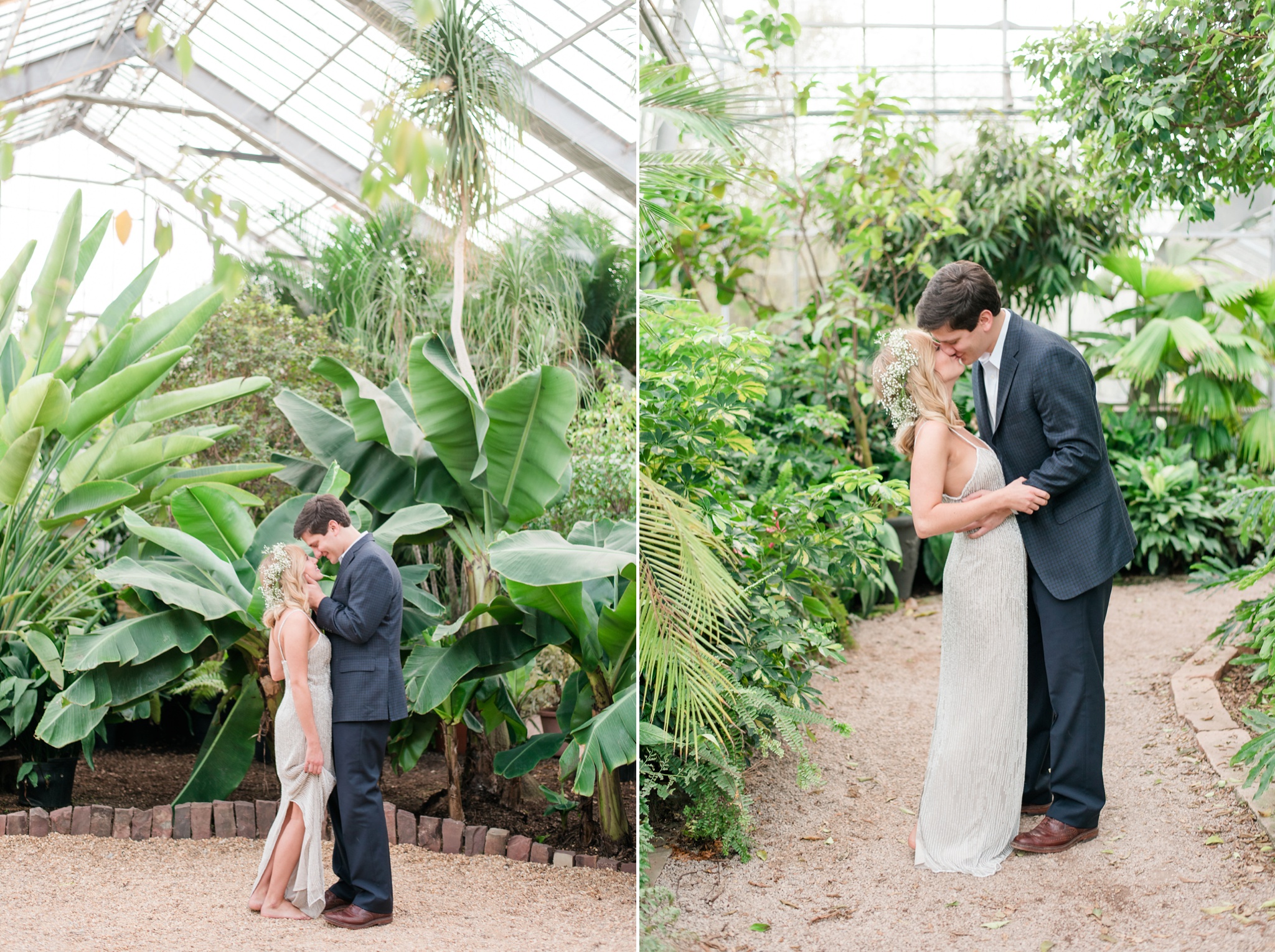 Birmingham Botanical Gardens Greenhouse Engagement Shoot Session | Birmingham Alabama Wedding Photographers_0017.jpg