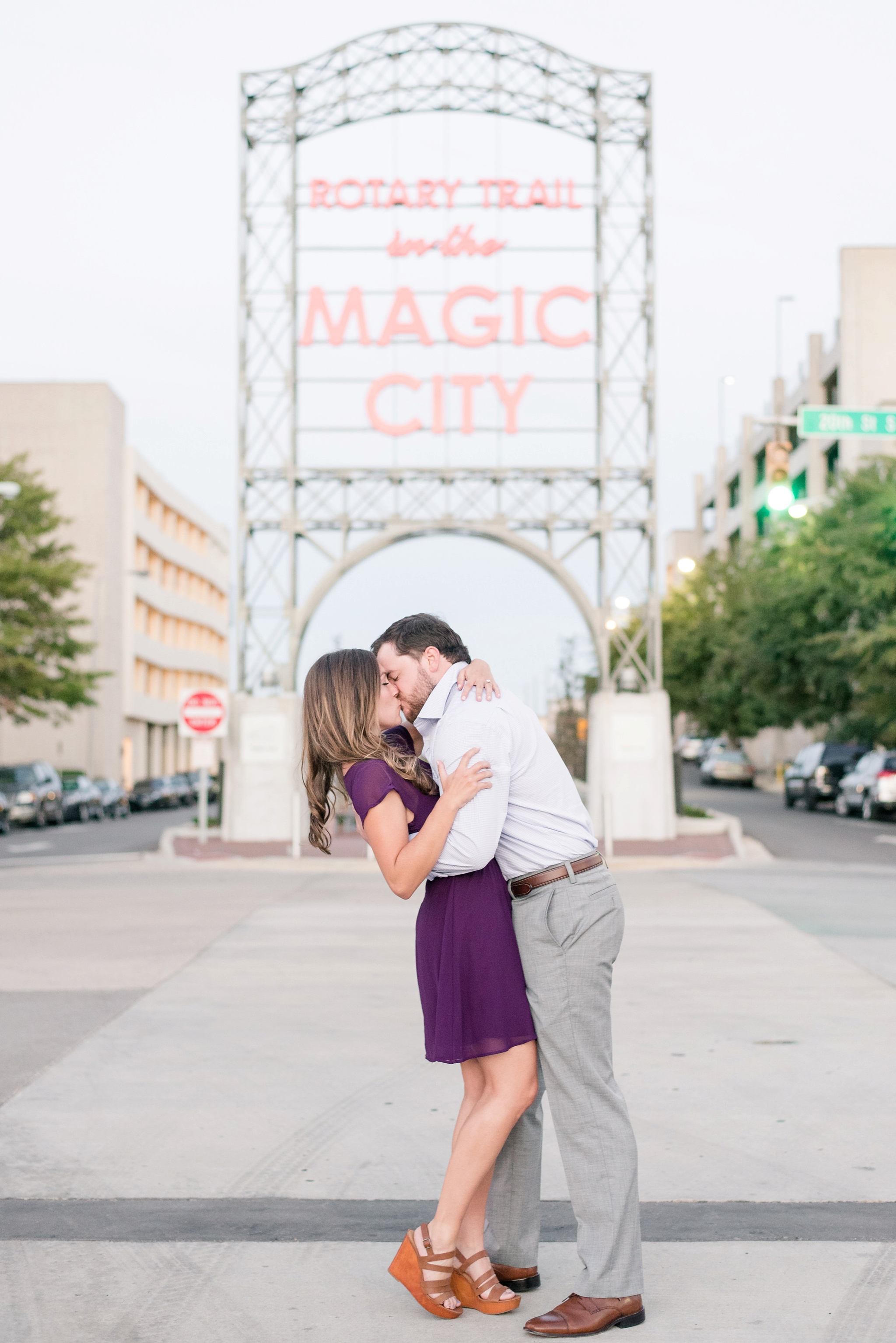Downtown Birmingham Magic City Glad to Have you Engagement Session | Birmingham Alabama Wedding Photographers_0019.jpg