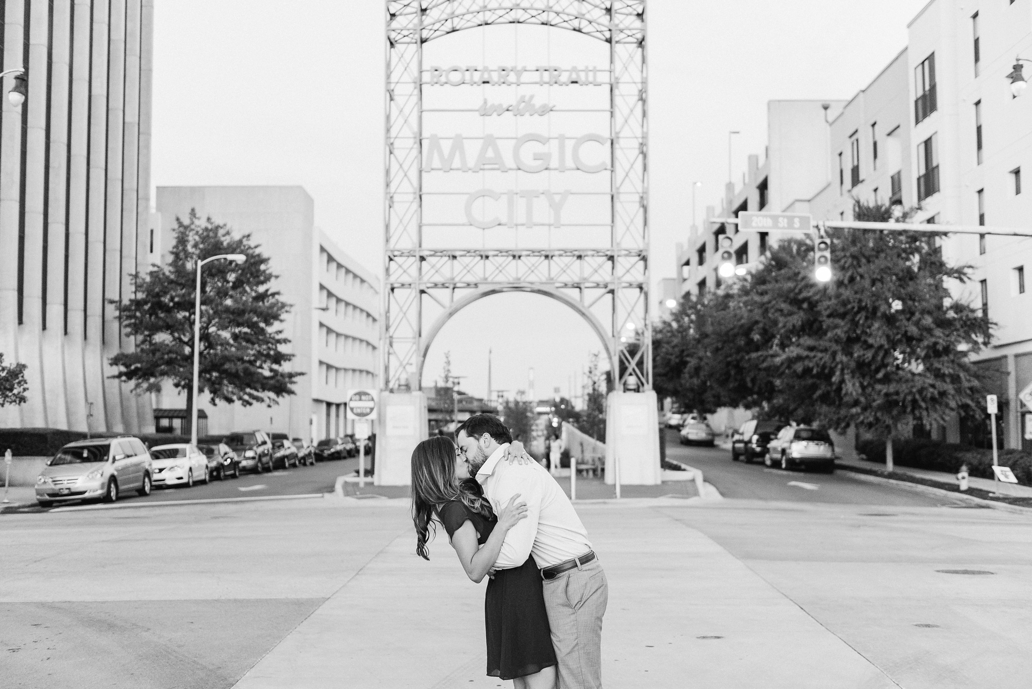Downtown Birmingham Magic City Glad to Have you Engagement Session | Birmingham Alabama Wedding Photographers_0020.jpg