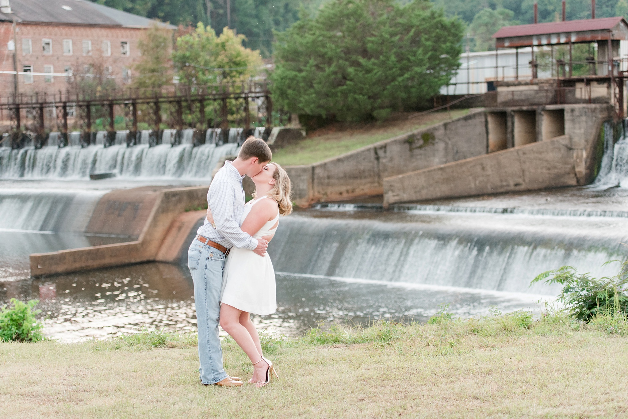 South Alabama Waterfall Prattville Montgomery Engagement Session | Birmingham Alabama Wedding Photographers_0003.jpg
