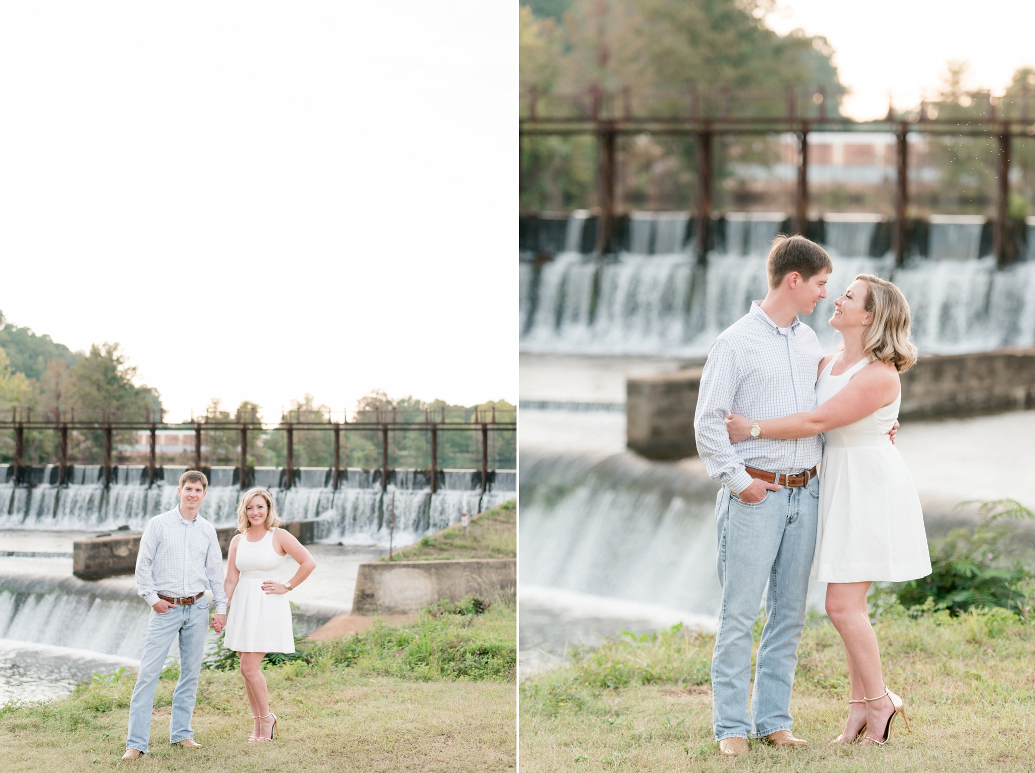 South Alabama Waterfall Prattville Montgomery Engagement Session | Birmingham Alabama Wedding Photographers_0008.jpg