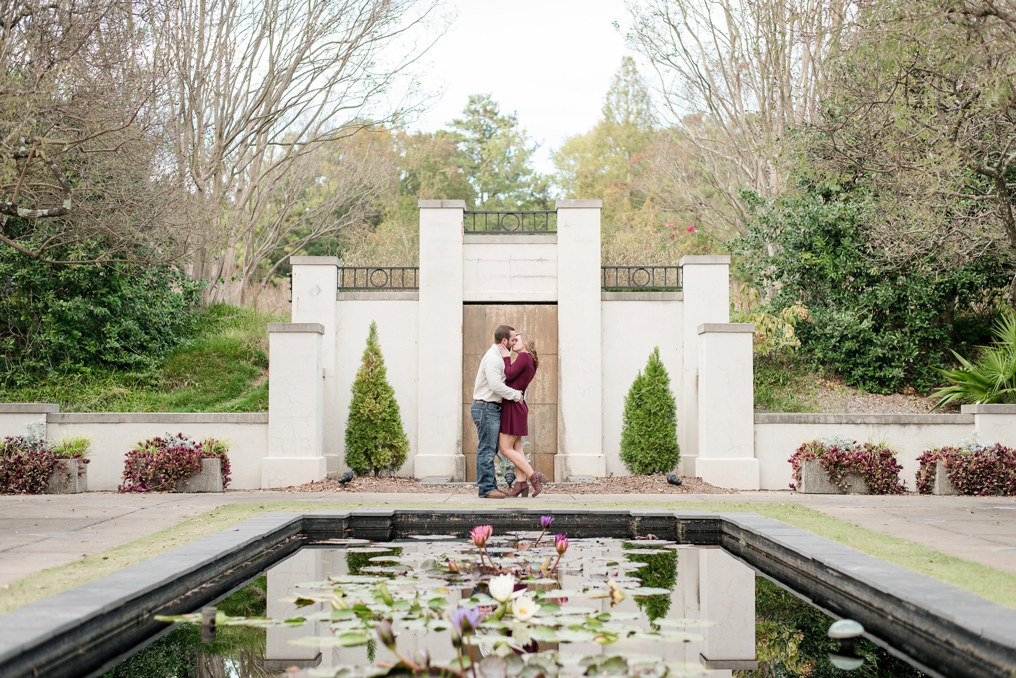 Birmingham Botanical Gardens Engagement Session Rose Garden | Birmingham Alabama Wedding Photographer_0009.jpg