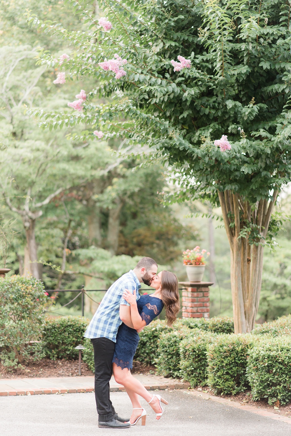 Private Residence Garden Engagement Session | Birmingham Alabama Wedding Photographers_0006.jpg