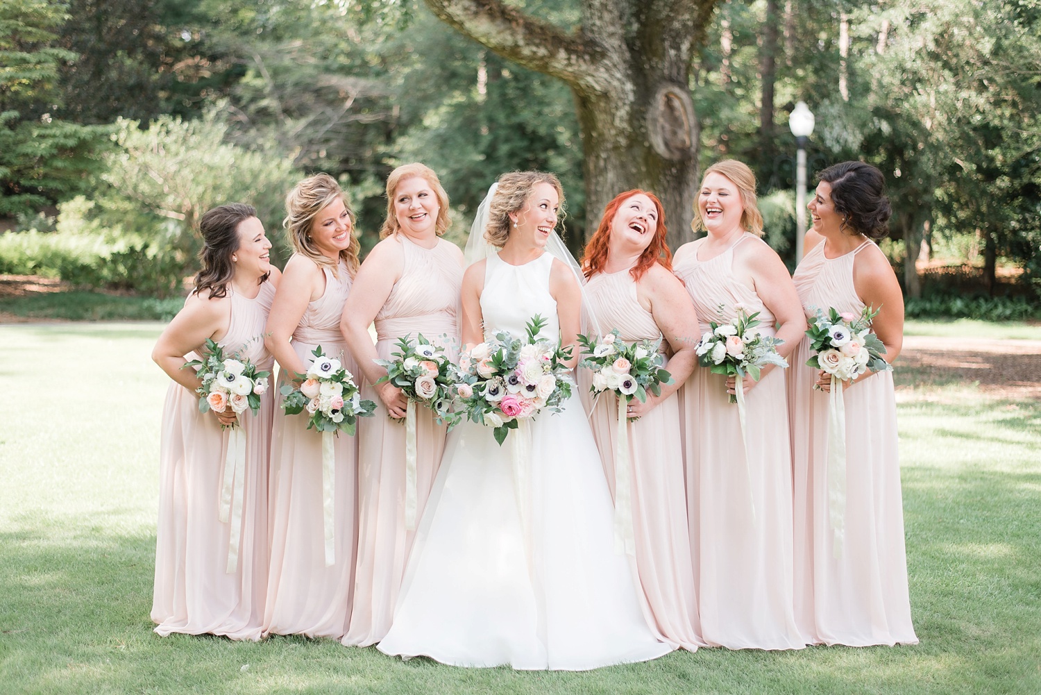Aldridge Gardens Hoover Blush Summer Wedding | Birmingham Alabama Wedding Photographers_0022.jpg