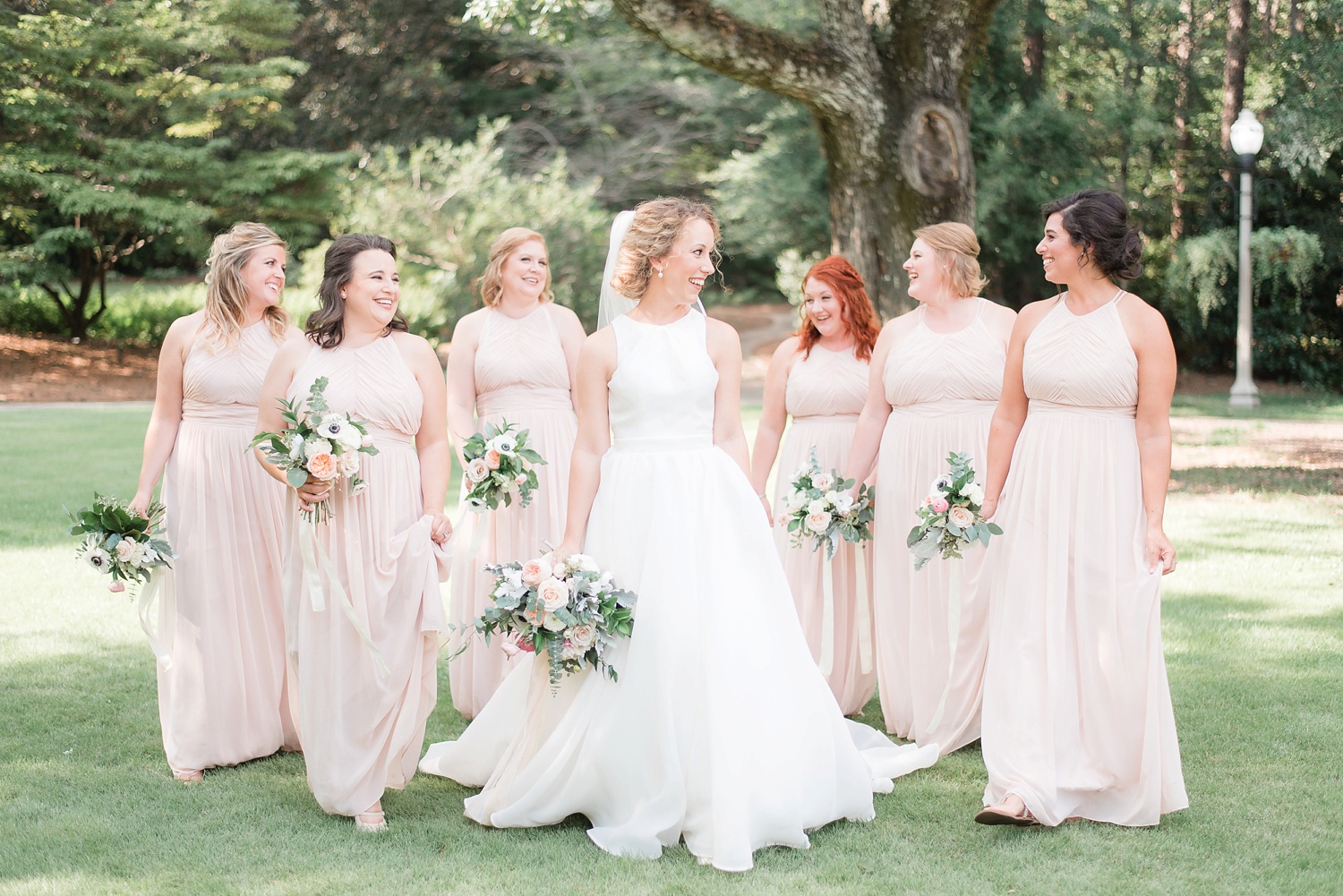 Aldridge Gardens Hoover Blush Summer Wedding | Birmingham Alabama Wedding Photographers_0034.jpg