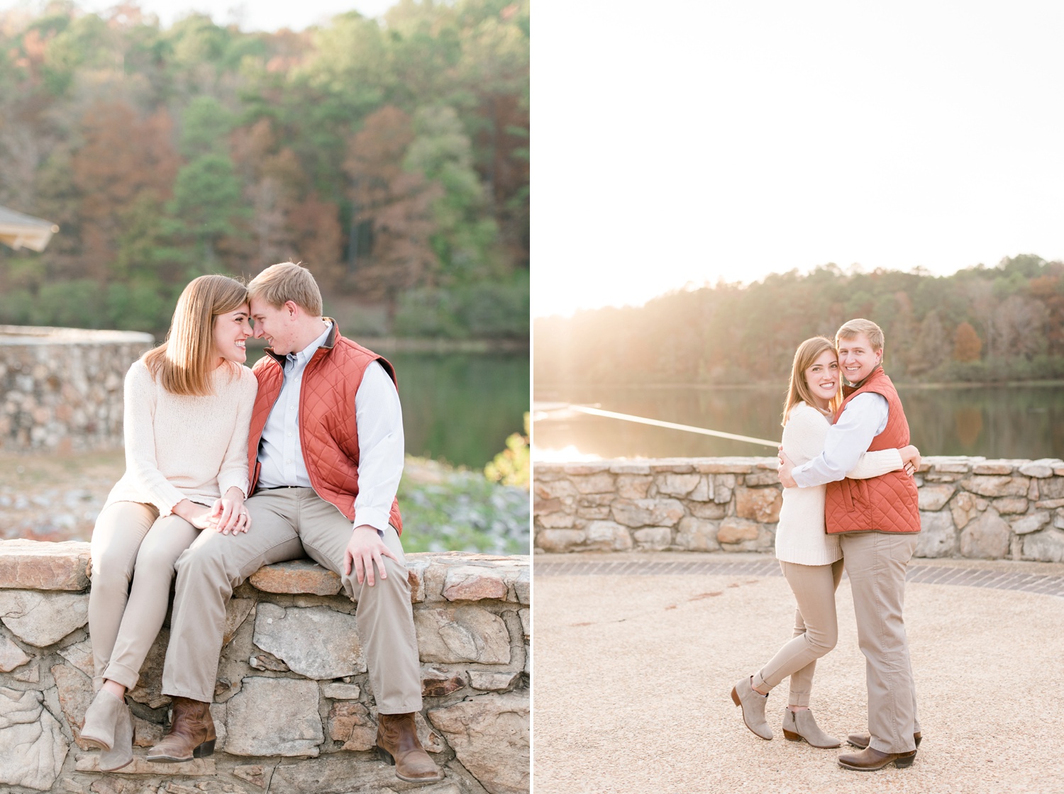Oak Mountain State Park Fall Pelham Engagement Session | Birmingham Alabama Wedding Photographers_0014.jpg
