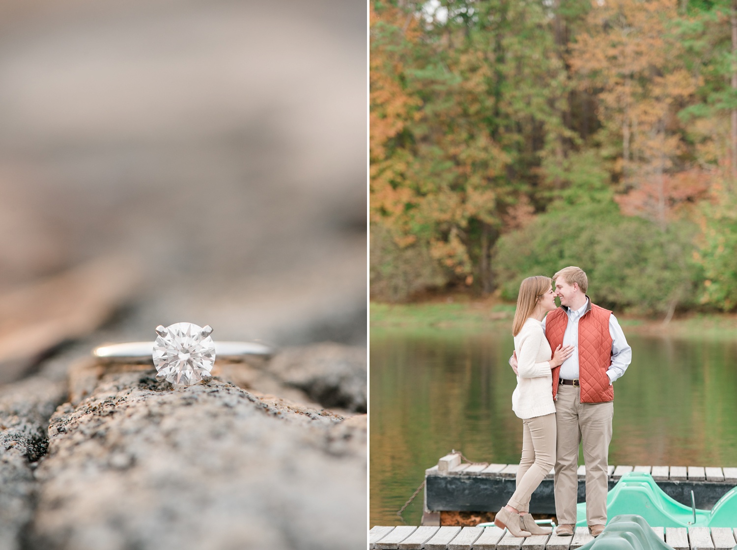 Oak Mountain State Park Fall Pelham Engagement Session | Birmingham Alabama Wedding Photographers_0021.jpg