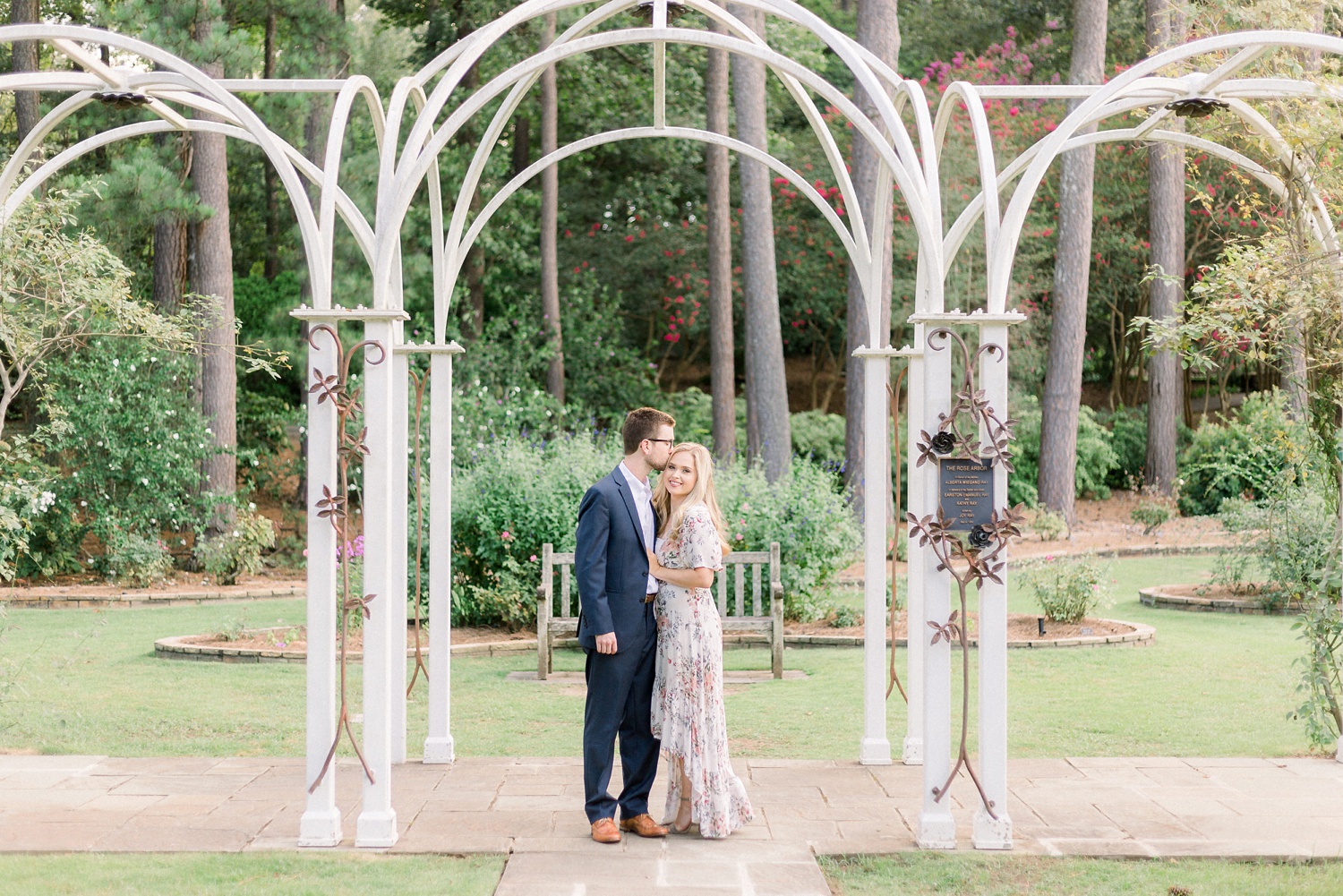 Birmingham Botanical Gardens Engagement Session EJ Associate Program | Alabama Wedding Photographers_0009.jpg