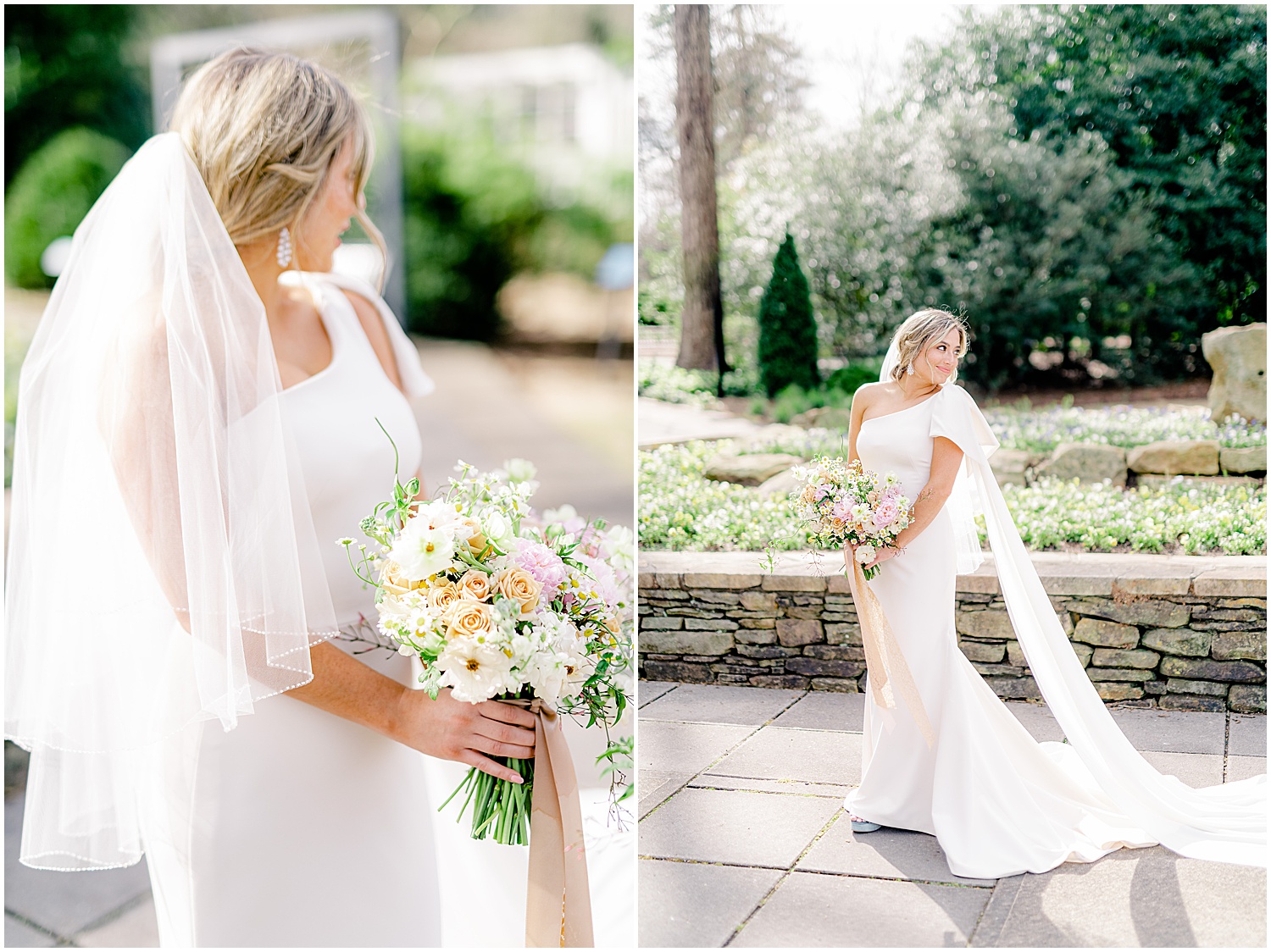 Birmingham Botanical Gardens Bridal Portraits Session | Birmingham Alabama Wedding Photographers_0012.jpg
