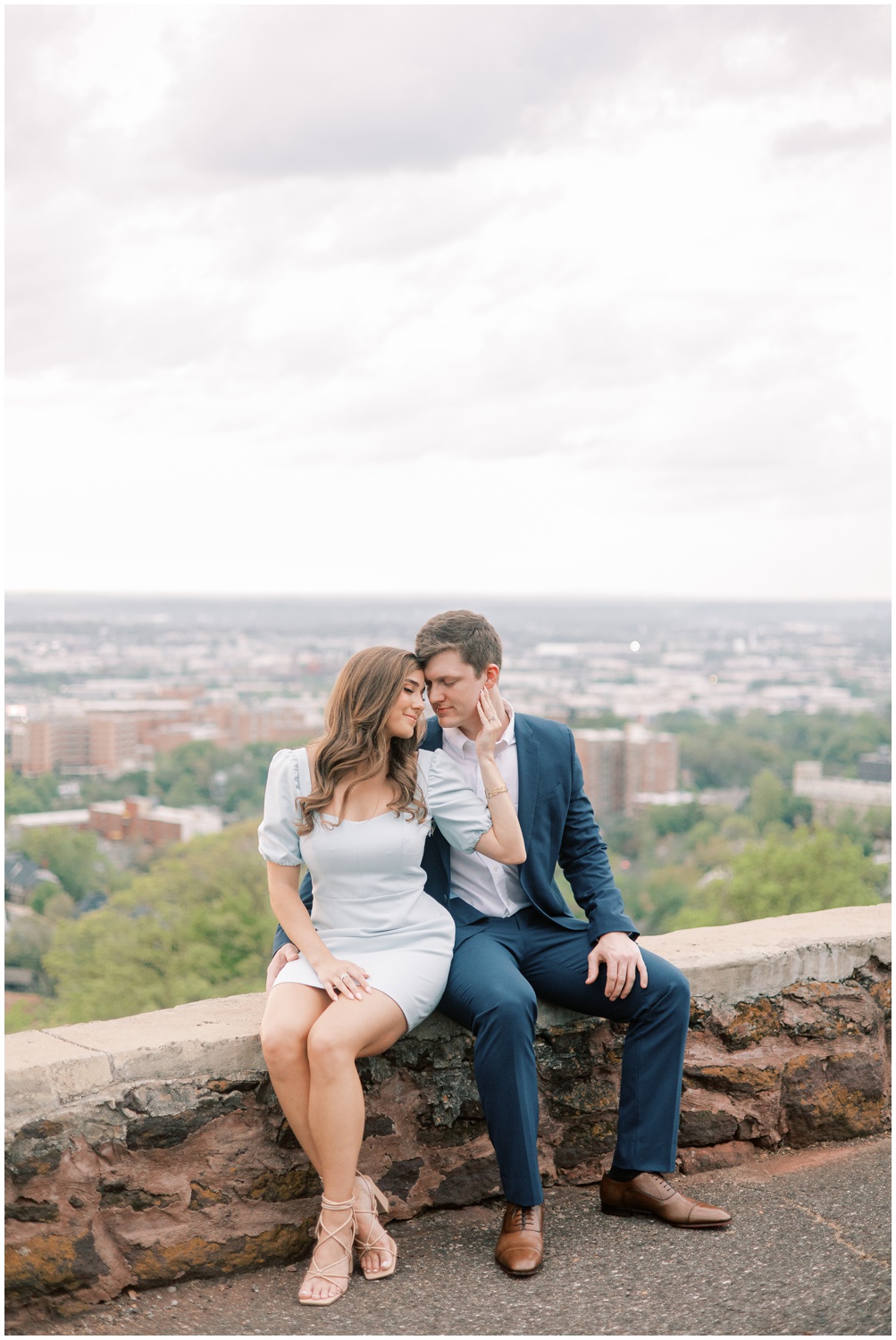 Downtown Birmingham Overlook Engagement Session | Birmingham Alabama Wedding Photographers_0008.jpg